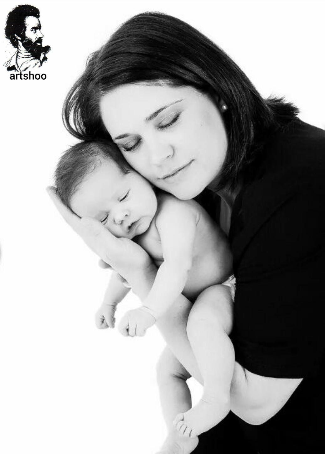 مدل سیاه قلم اورژینال